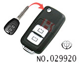 Chunghwa FRV,Coupe 2 Button Modified Key Shell