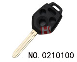 Subaru car 4 button remote key shell