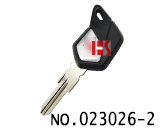 Piaggio motorcycle transponder key shell(black)