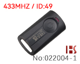 Yamaha Motorcycle 1-button Smart Key [315MHz / ID49](B5X)